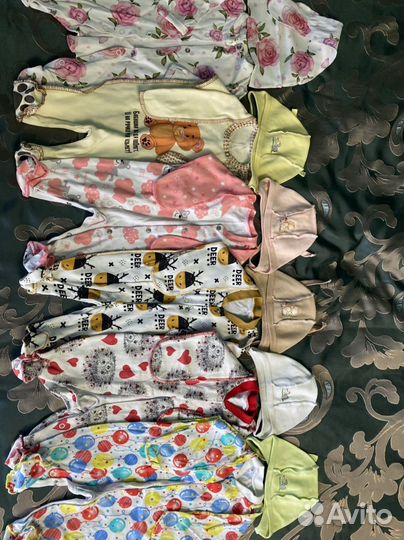 Детские вещи пакетом. Зимний комбинезон