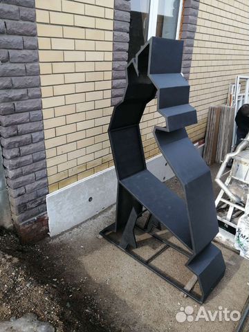 Дровница металлическая