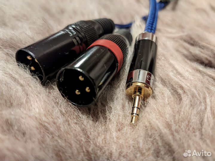 Кабель 2 XLR - Jack 3.5