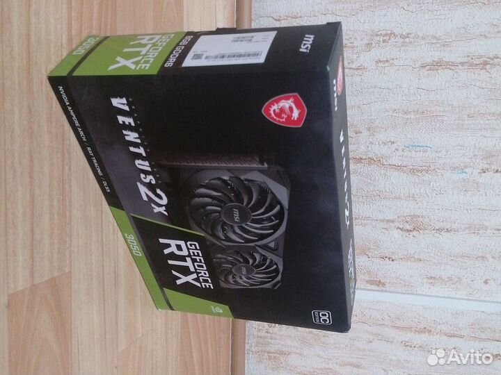 Видеокарта RTX 3050 ventus 2x 8G OC