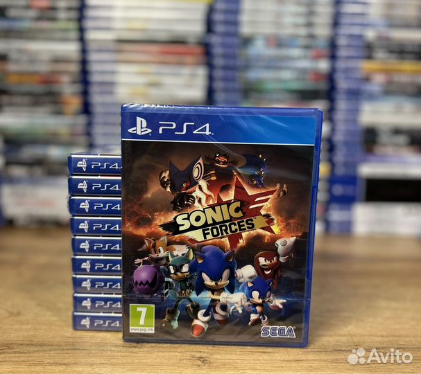 Sonic forces ps4/ps5 новый диск
