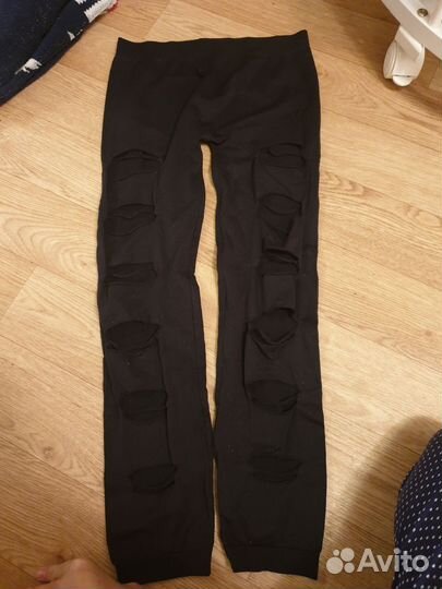 Легенсы дырявые)