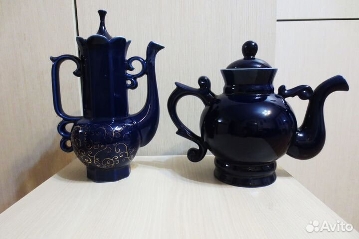 2 заварных чайника, завод Бронницы, СССР