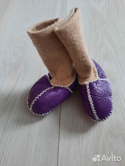 Пинетки носки теплые