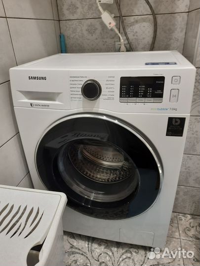 Стиральная машина samsung eco bubble 7 кг