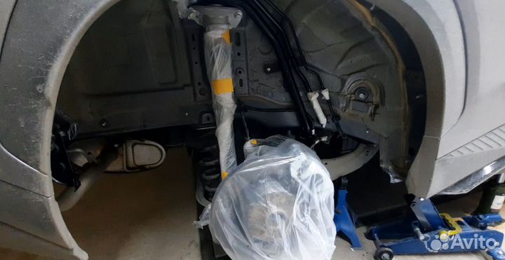 Обработка днища автомобиля