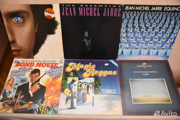 Keith Jarrett, Sade, Miles Davis,Jean Michel Jarre