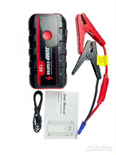 Пуско-зарядное устройство CarLine Q3 12000 mAh