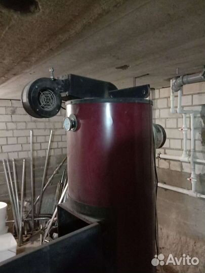 Твердотопливный котел длительного горения бу