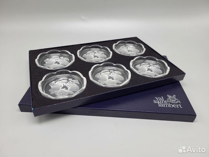 Розетки хрусталь Val Sаint Lambеrt Бельгия