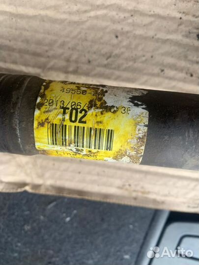 Привод правый hyundai santa fe 3 DM 2,2 d4hb АКПП