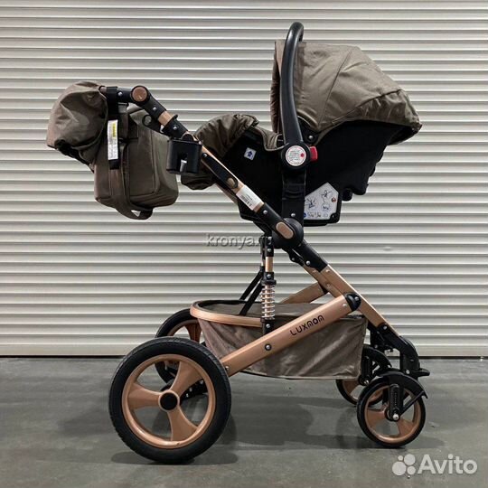 Коляска luxmom 3 в 1