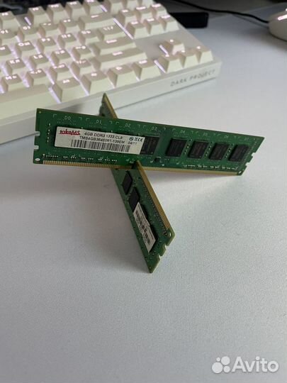 Оперативная память ddr3 4 gb + 2 gb