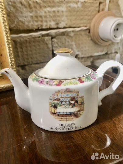 Заварочный чайник, коллекционный, крошка, англ