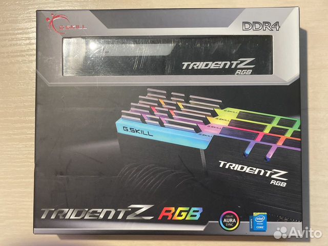 Память DDR4 G.skill TridentZ RGB 32GB (4 x 8GB)