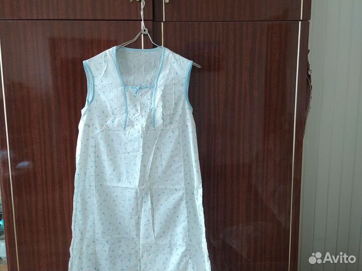 Ночная рубашка, хлопок, новая 48 размер