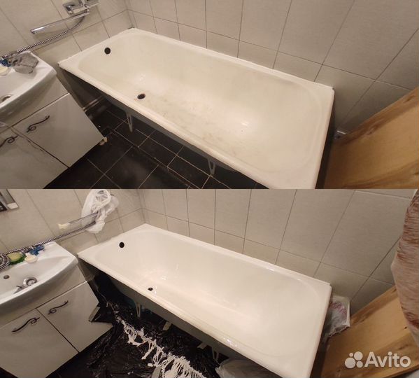 Реставрация и эмалировка ванн в Смоленске