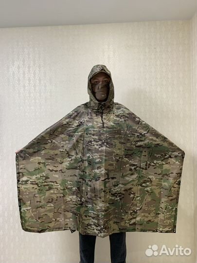 Пончо дождевик мультикам (multicam)