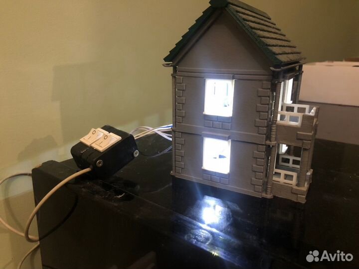 Кукольный домик со светом