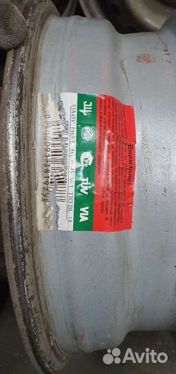 Диски штампованные от suzuki liana