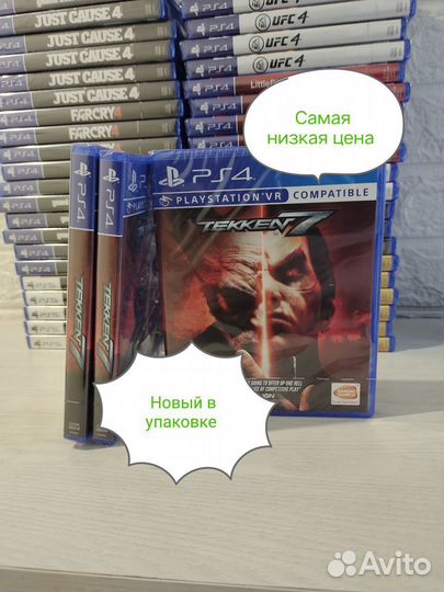 Диск Sony PS4/PS5 Tekken 7