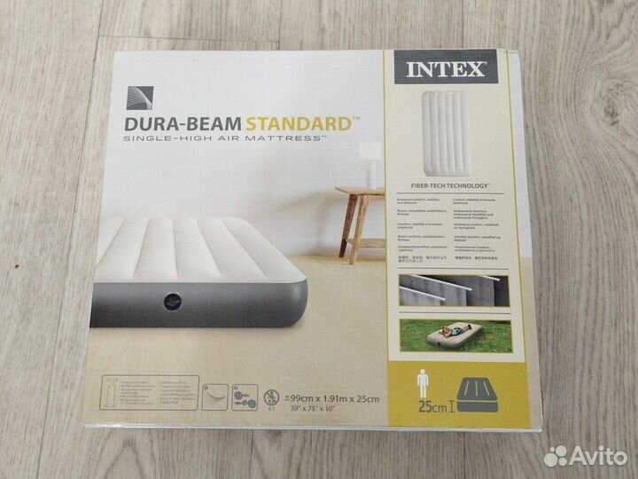 Матрас надувной intex