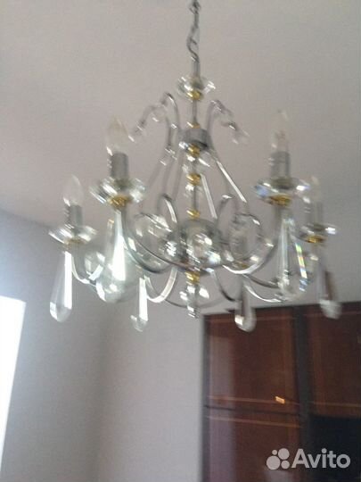 Люстра хрустальная чехия