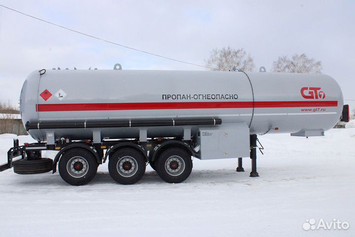 Полуприцеп газовоз GT7 ППЦТ-40, 2024