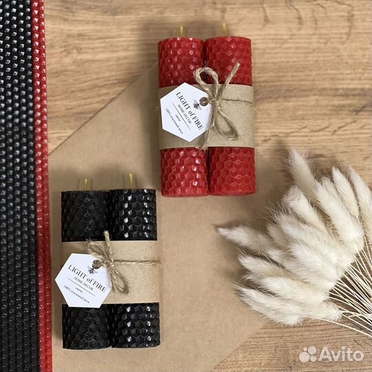 Свечи из вощины