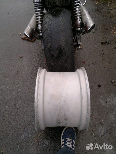 Кастом задние колесо R17х300