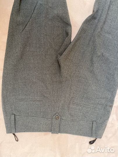 Серые школьные брюки для девочки