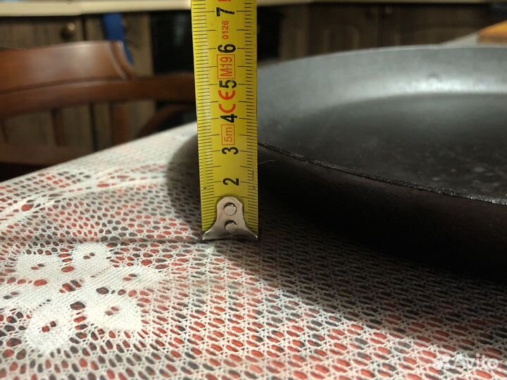 Сковорода старинная чугунная Куса