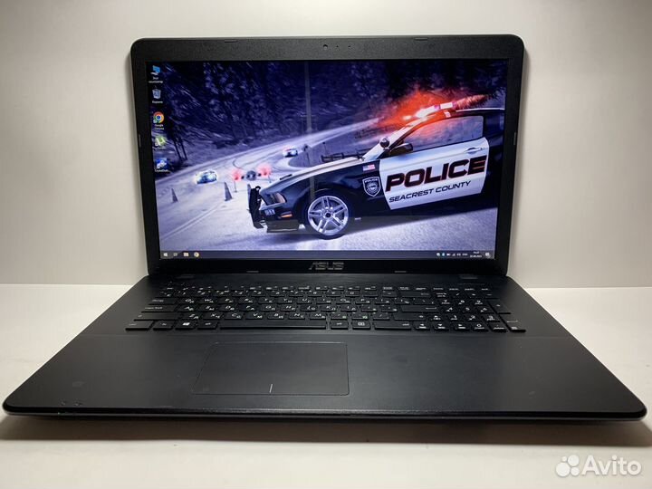 Огромный ноутбук Asus 4ядра/4gb/ssd512