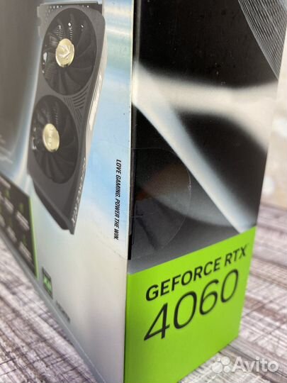 RTX 4060 8Gb Zotac Gaming Twin Edge OC, Новая