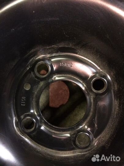 Диск штампованный renault logan р 15