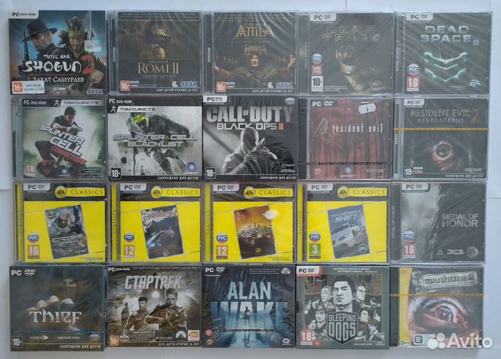 Лицензионные игры в заводской упаковке (1)