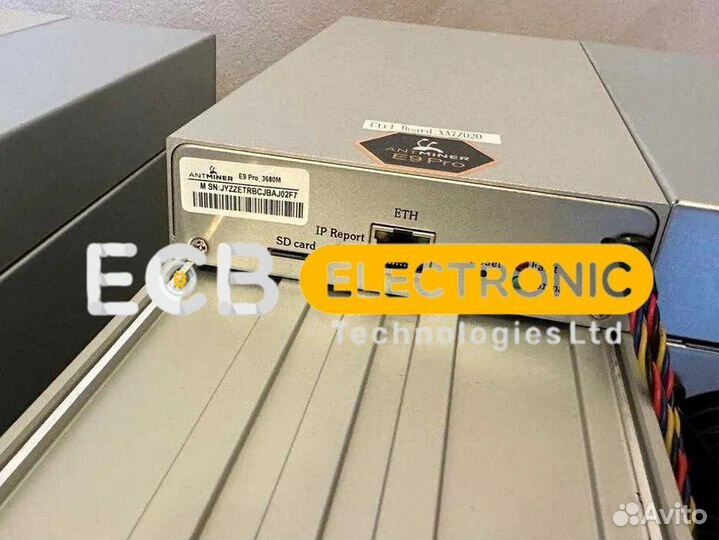 Б/У Antminer E9 Pro 7GB 3680М асик майнер
