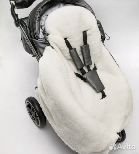 Зимний конверт в коляску