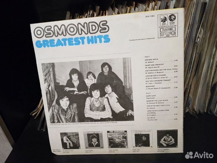 Виниловая пластинка The Osmonds (LP)