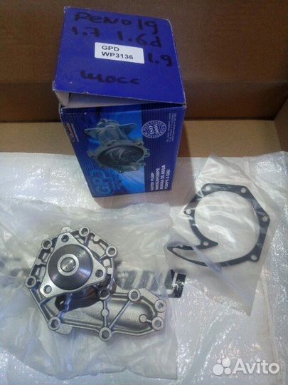 Помпа Renault 19 1.7-1.9D