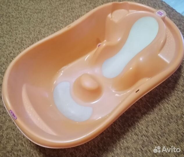 Ванночка для купания с горкой