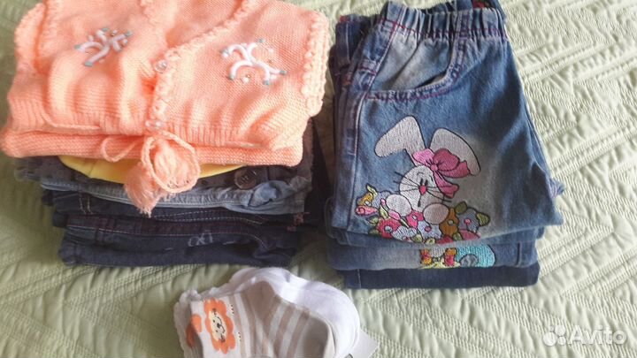Вещи на девочку на рост 80- 86см