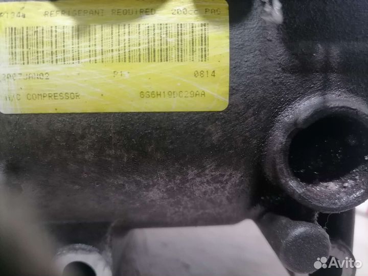 Компрессор кондиционера Ford Fusion Fiesta