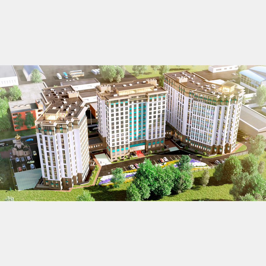1-к. апартаменты, 26,1 м², 10/13 эт.