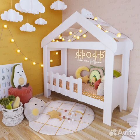 Детская кровать домик