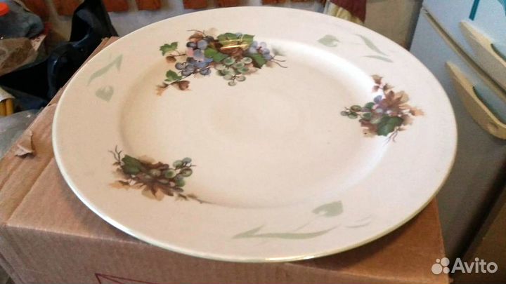 Блюдо тарелка Дулёво