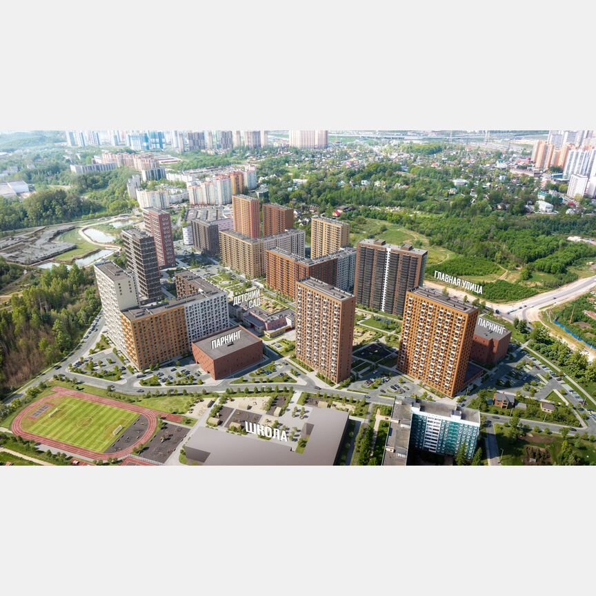 2-к. квартира, 56,6 м², 2/24 эт.