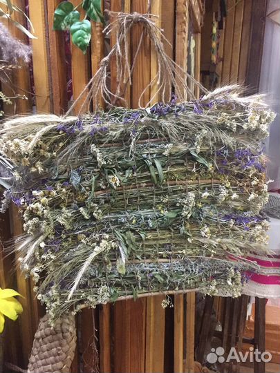 Травяные холсты для бани