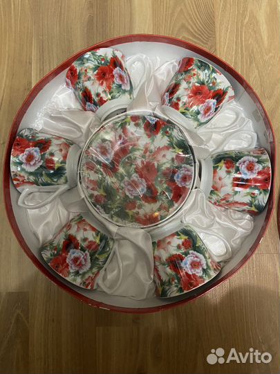 Чайный сервиз новый в коробке