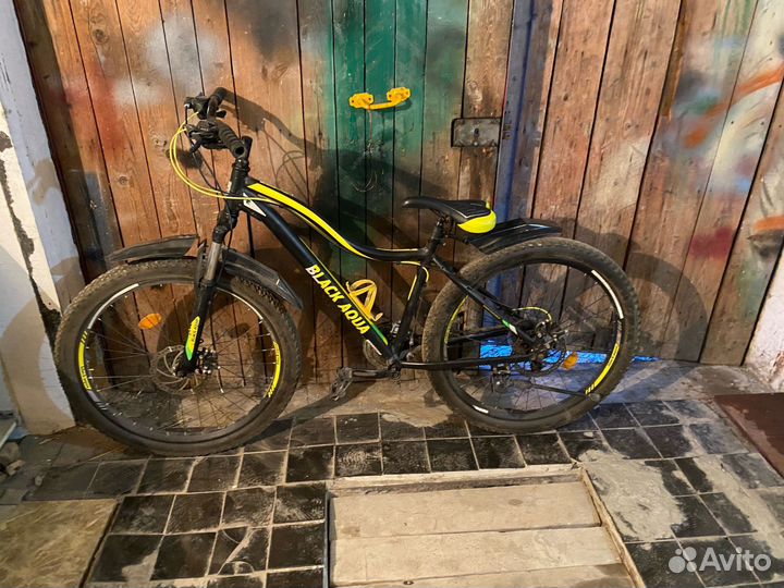 Велосипед black aqua